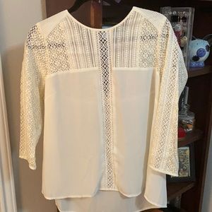 White long sleeve shirt